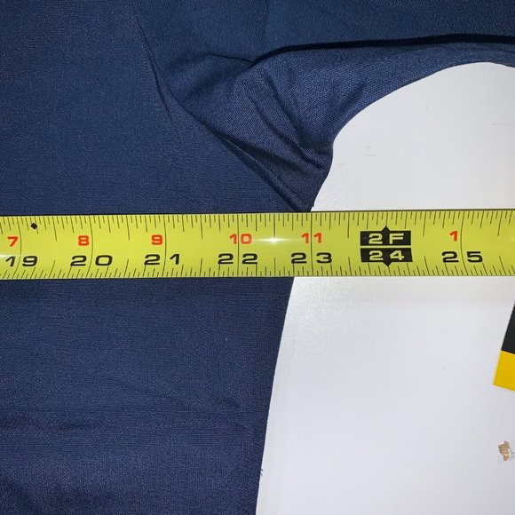 π2/$20πWONDERWINK Women's Scrubs Bravo 5 Pocket V-Neck Top, Navy, Large - Picture 10 of 14